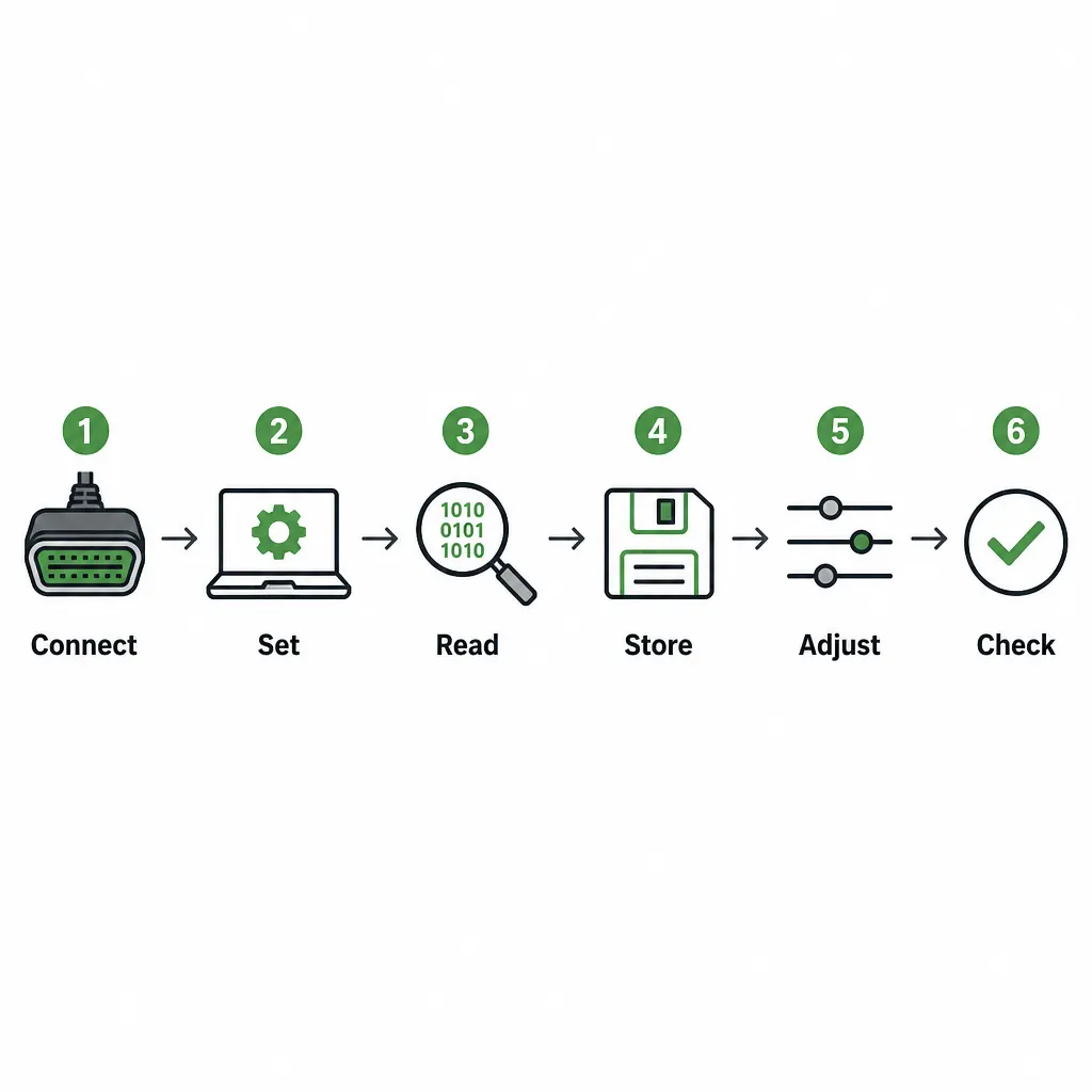 Product use sequence